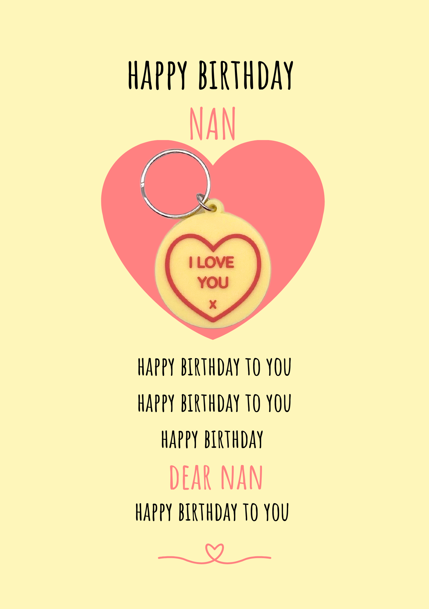 KBD007F. Happy Birthday Nan