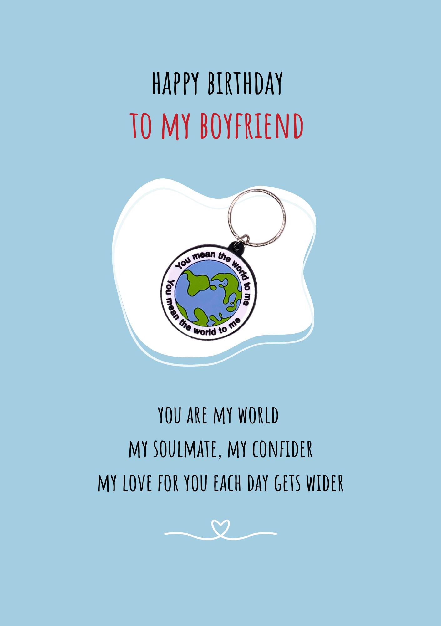 KBD005M. Boyfriend birthday-6 pack