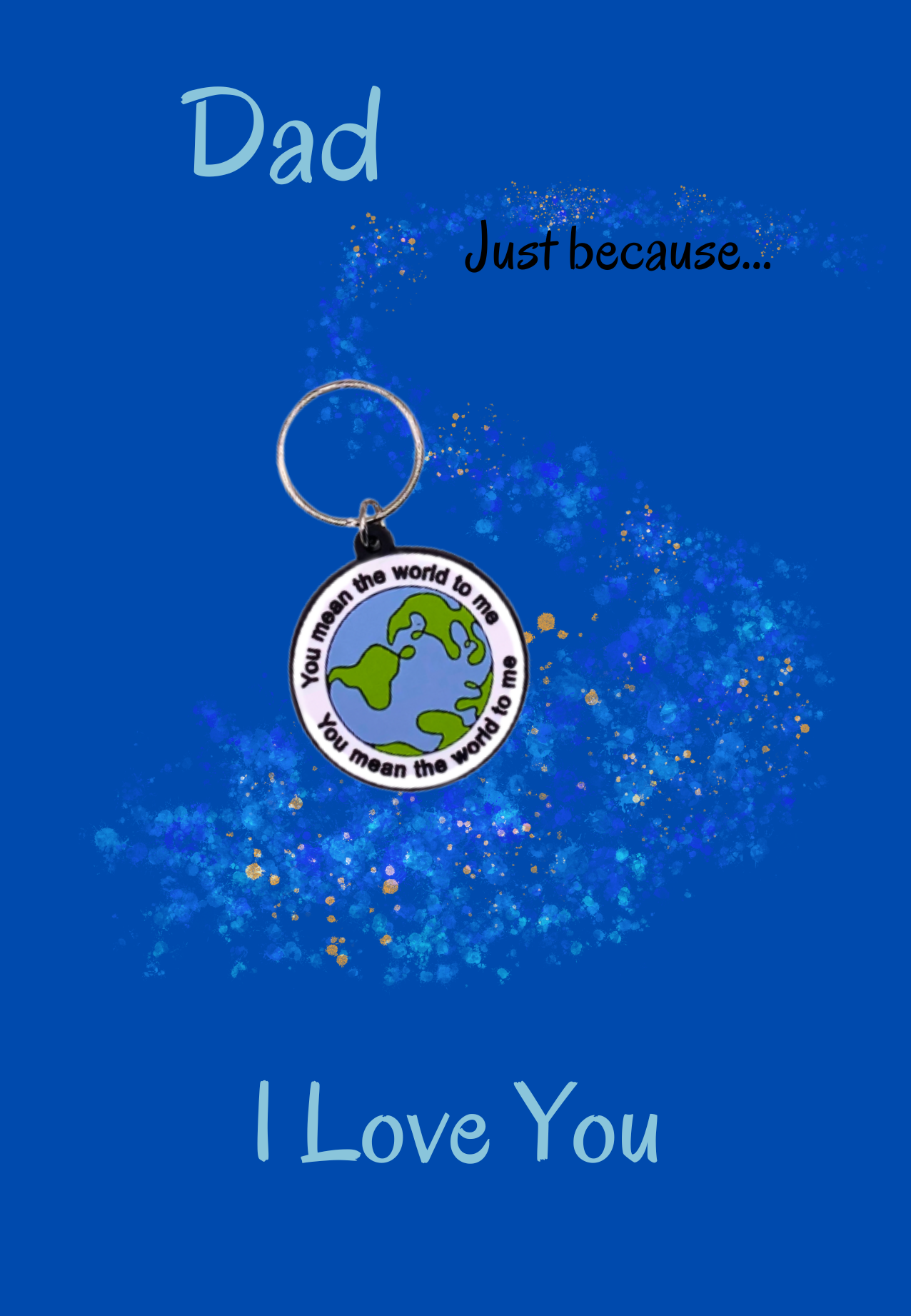 Brother-Just Because-with world Keyring gift